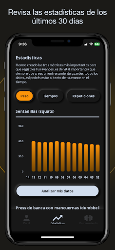 Overfitness Screen 3