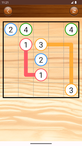 Number Link - Logic Path Game Screen 3