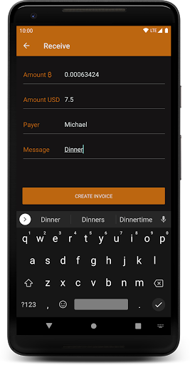Blixt Wallet Screen 3