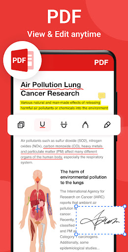 Document Reader: PDF, DOC, XLS Screen 2
