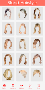 Woman Hairstyle Camera  APK screenshots 9