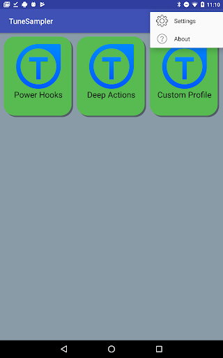 TUNE Sampler Screen 2
