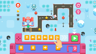 Game screenshot Coding for kids - Racing games apk download