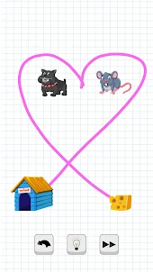 Pet Rush Draw Puzzle Games