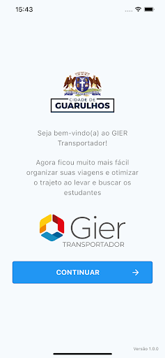 Android application GIER Transportador - Guarulhos screenshort