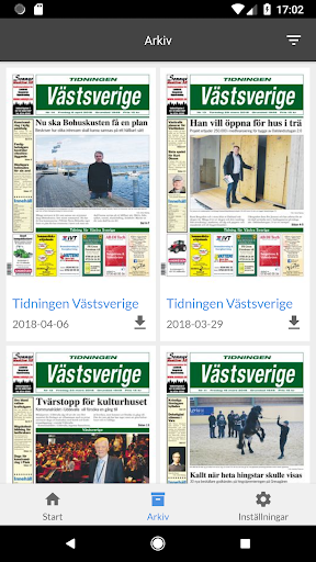 Tidningen Västsverige Screen 3