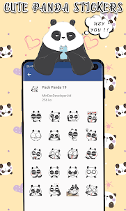 Animated Panda WhastickerApp