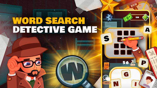 Word-Search: Detective Games