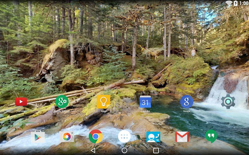 Panorama Wallpaper Waterfalls