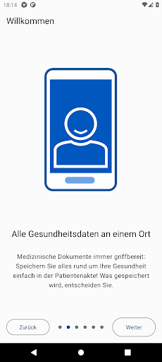 BIG direkt gesund ePA Screen 2