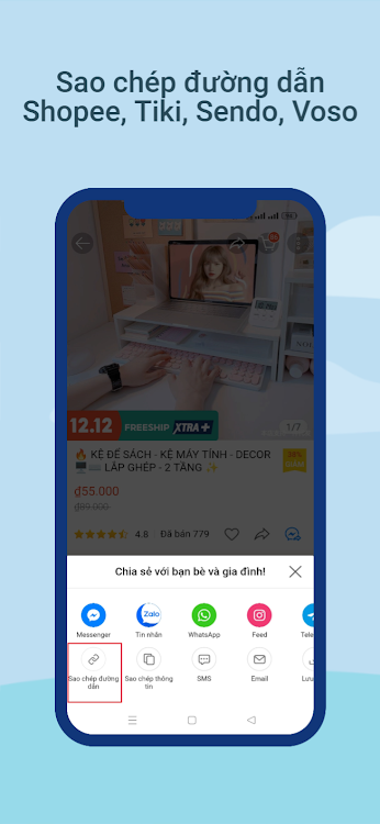 Tải Ảnh Shopee Tiki Sendo Voso - 1.2.2 - (Android)