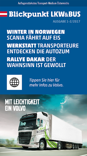 Android application Blickpunkt LKW & BUS screenshort