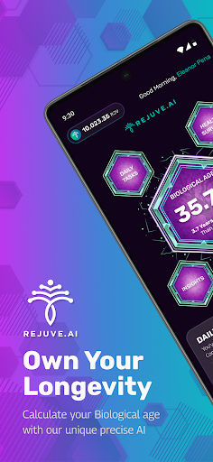 Android application Rejuve Longevity screenshort