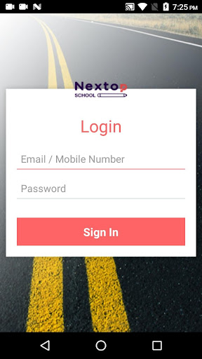 Nextop Transport Manager Screen 2