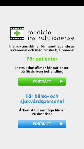 Android application medicininstruktioner.se screenshort