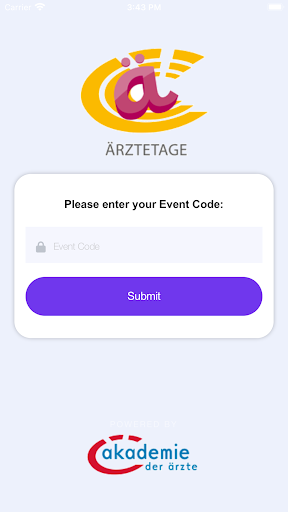 Android application Ärztetage screenshort