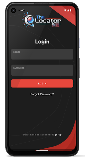 The Locator 911 Screen 2