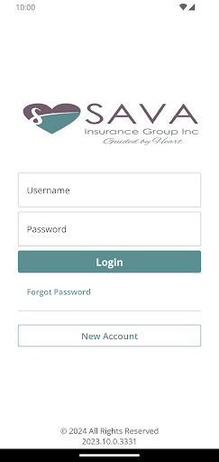 Android application Sava Insurance Group screenshort