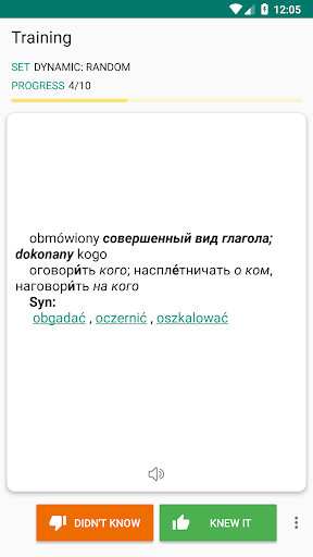Russian-polish dictionary Screen 2