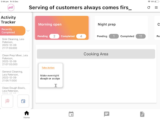 Android application NowYouCan Activity Hub screenshort