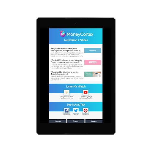 MoneyCortex News Screen 2