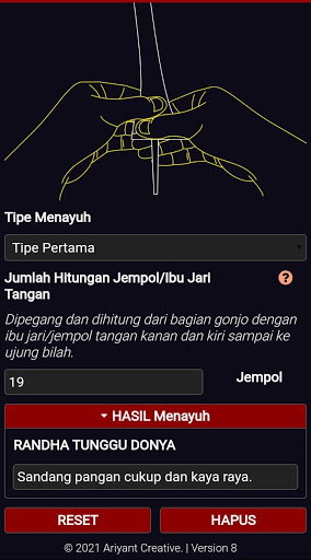 Kalkulator Weton Jawa Lengkap Screen 2