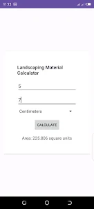 Landscaping Calculator