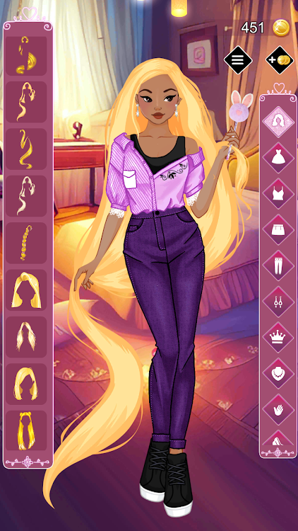 Golden princess dress up game - 2.0.9 - (Android)