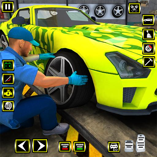 Car Mechanic Simulator Game 3D  Icon