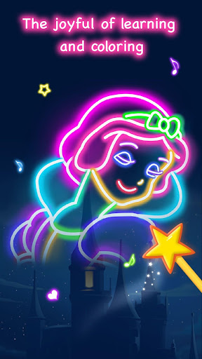 Learn To Draw Glow Princess screenshots 1