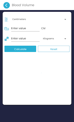 Android application Health Rate Tracker screenshort