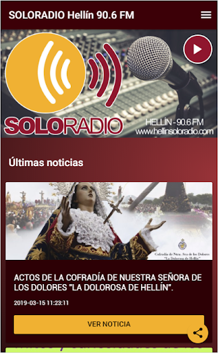 SOLORADIO Hellín 90.6 FM Screen 2