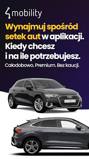 Android application 4mobility - wynajem samochodów screenshort