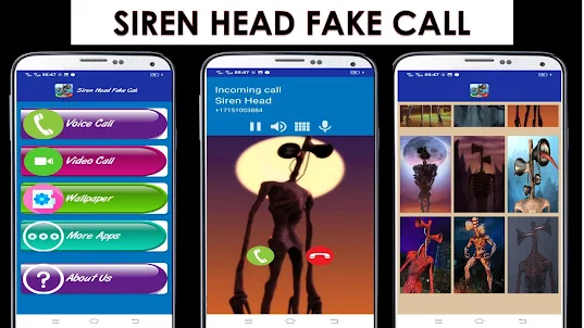 Siren Head Fake Call Me