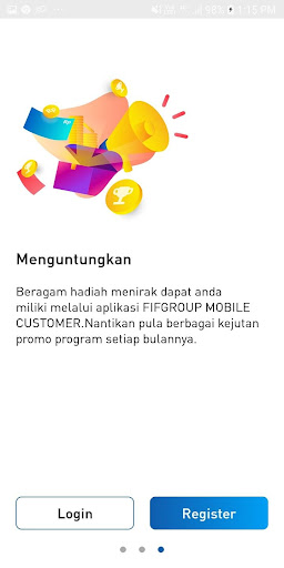 Android application FIFGROUP MOBILE CUSTOMER screenshort
