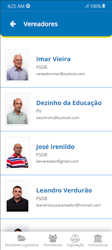 Câmara Municipal Ouro Branco Screen 2