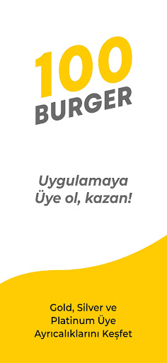 Android application 100Burger screenshort