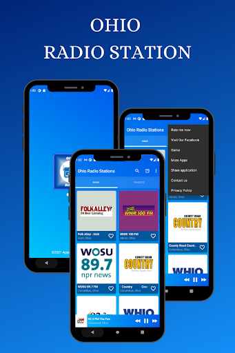 Android application Ohio Radio Stations Online screenshort