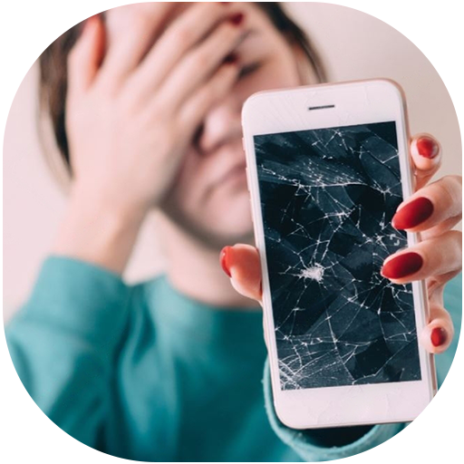 Broken Screen Prank logo