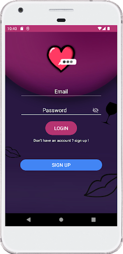 Android application My crush screenshort