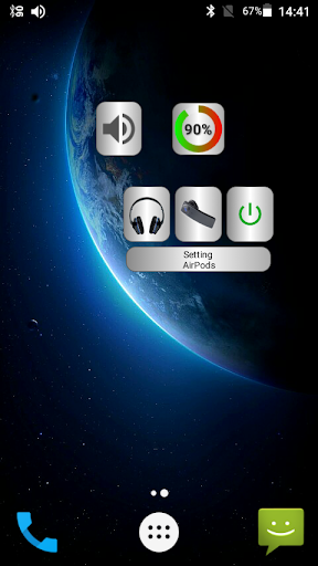 Bluetooth Audio Widget Battery FREE  APK screenshots 1