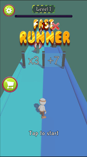 Android application Fast Runner screenshort