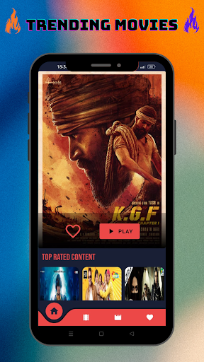 Android application FilmFusion - Movie | Webseries screenshort