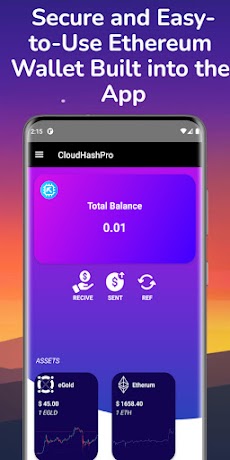 CloudHashPro - ETH Mining Appのおすすめ画像5