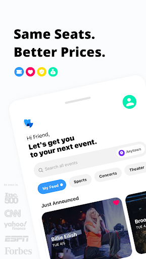 TickPick - Live Event Tickets screenshot 1