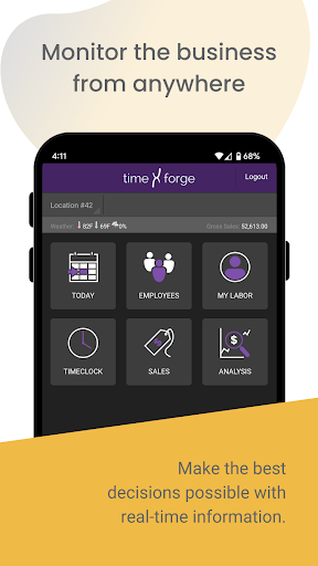 Android application TimeForge Manager screenshort