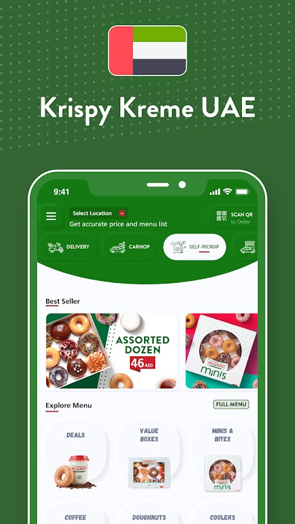 Krispy Kreme UAE: Order Online - 2.1.1 - (Android)