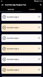 Screenshot 2 Good Bad Ugly Ringtone android