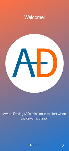 Android application Aware Driving screenshort