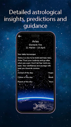 AstroVision - Daily Horoscope Screen 3